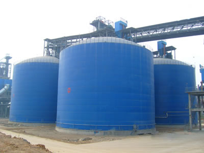 延长水泥钢板库改造