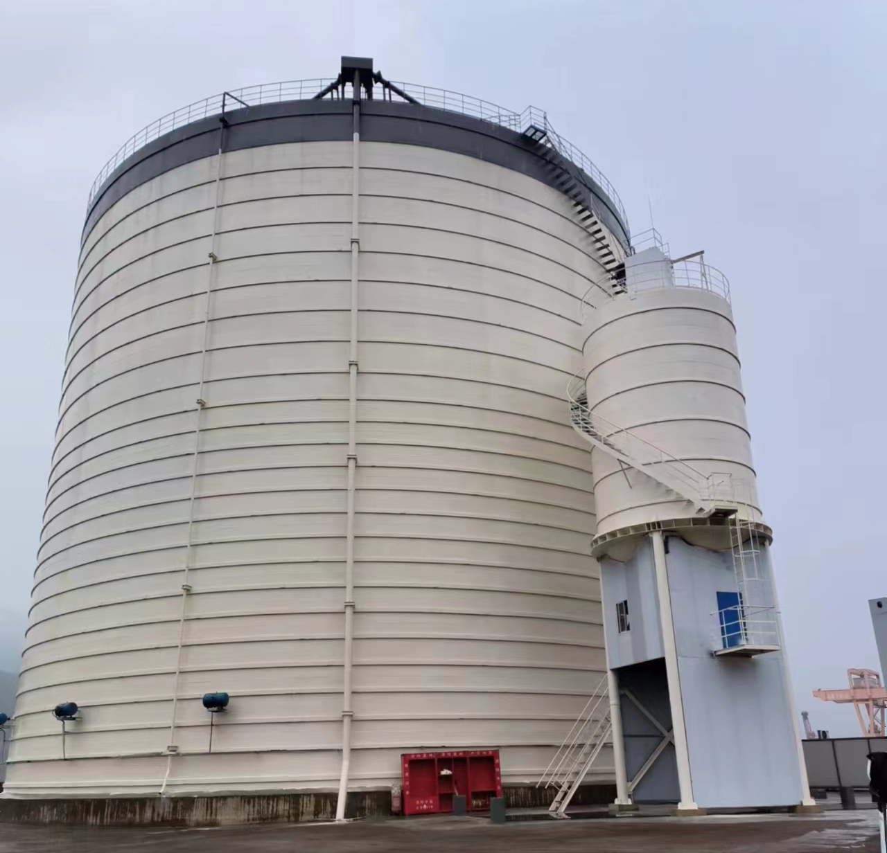 延长10万吨水泥钢板库