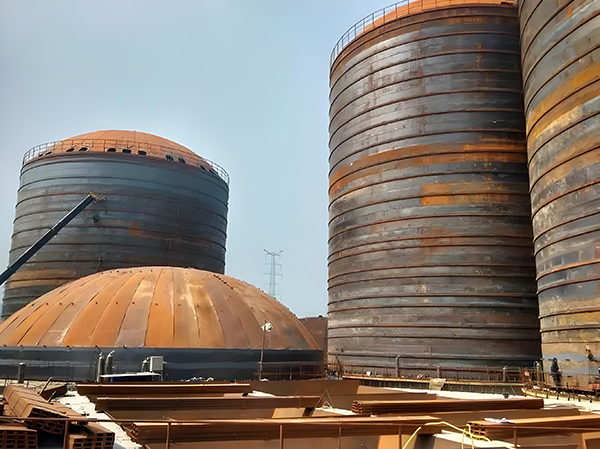 延长焦粉钢板仓